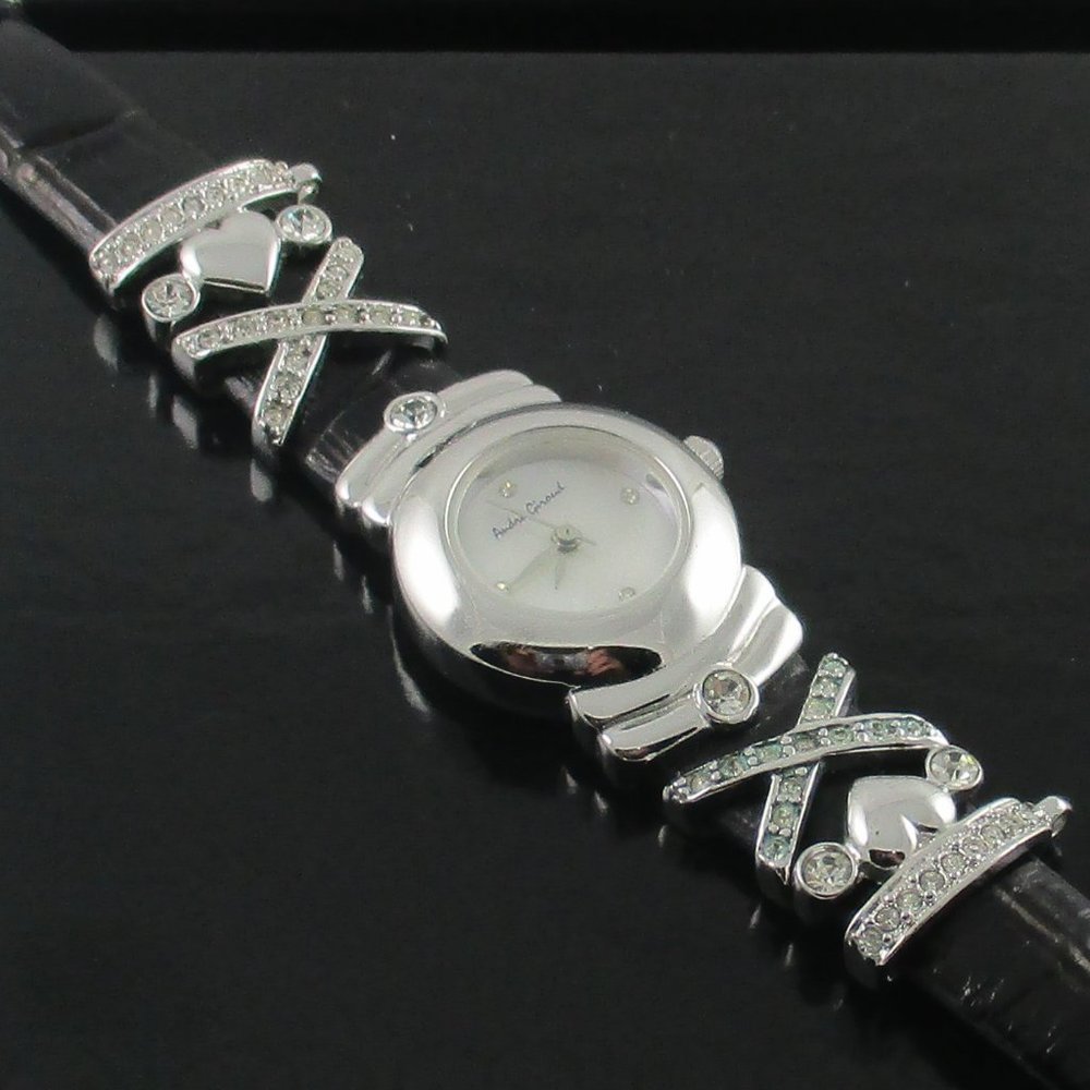 Andre' Giroud Geometric Gemstone Watch - Picture 3 of 5